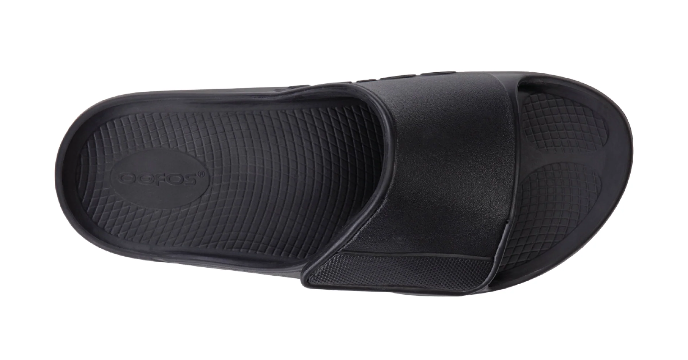 Men's OOahh Sport Flex Slide - Black Matte - Image 4