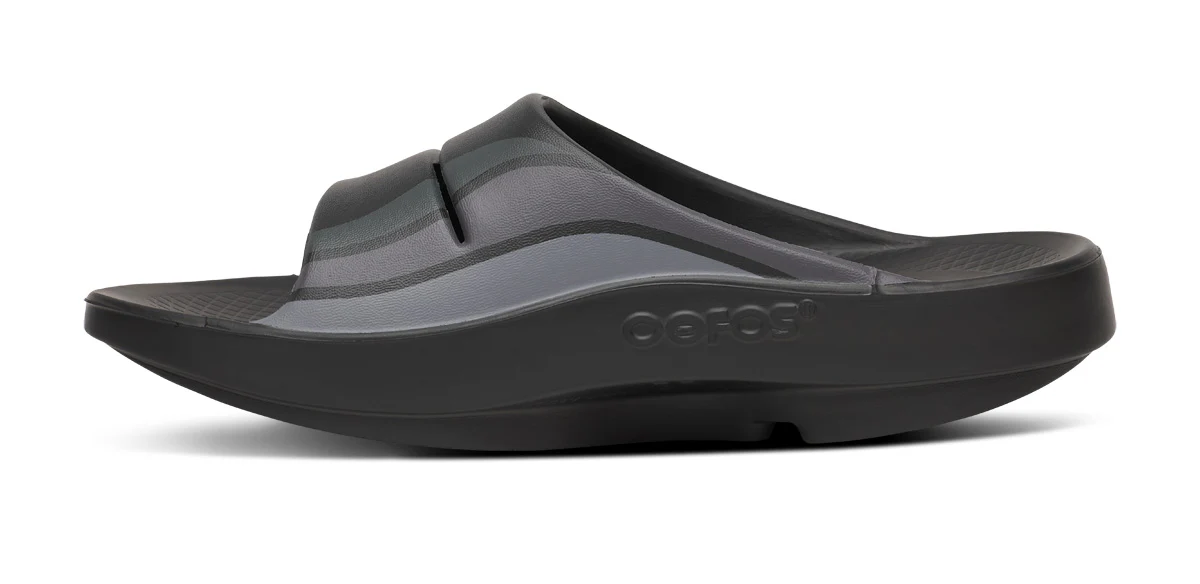 Men's OOahh Sport Slide - Black Wave - Image 3