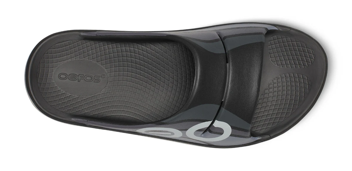 Men's OOahh Sport Slide - Black Wave - Image 6
