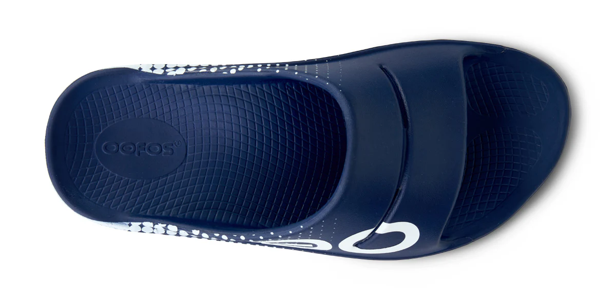 Men's OOahh Sport Slide - Navy Matrix - Image 4