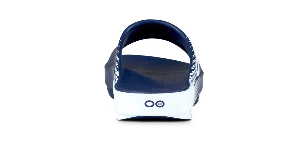 Men's OOahh Sport Slide - Navy Matrix - Image 6