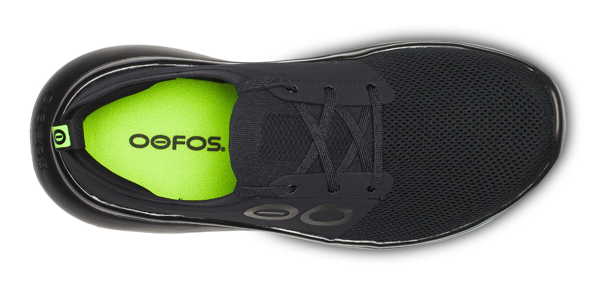 Men's OOmy Stride Shoe - Black/Black - Image 6