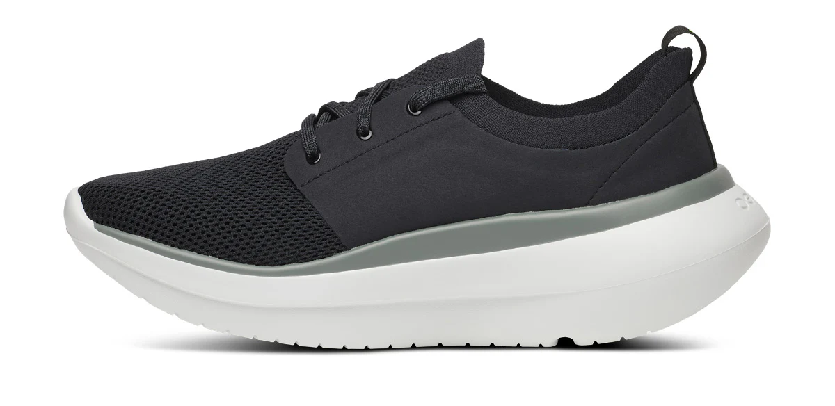 Men's OOmy Stride Shoe - White/Black - Image 3