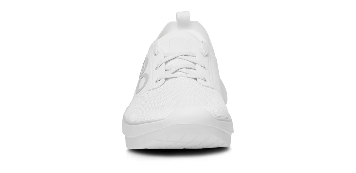 Men's OOmy Stride Shoe - White/White - Image 6