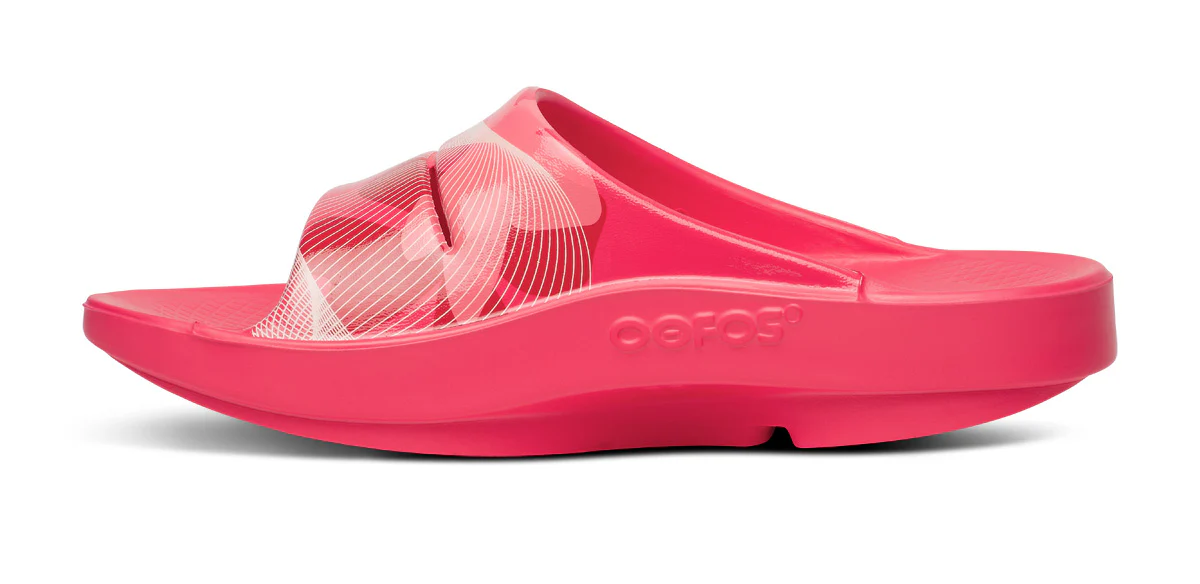 Women's OOahh Slide - Neon Berry Breeze - Image 6