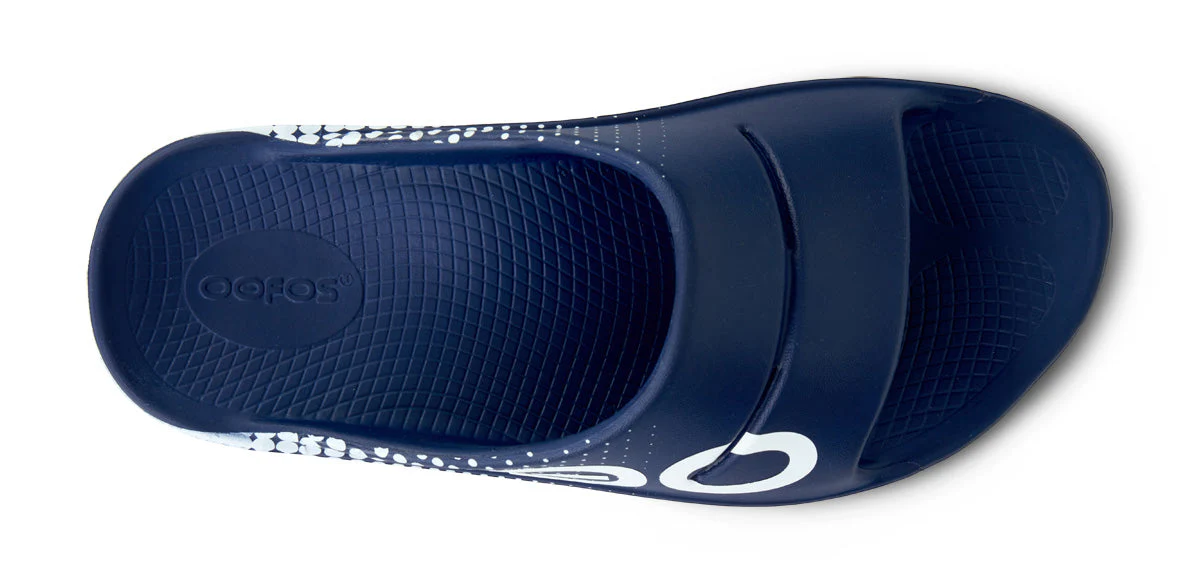 Women's OOahh Sport Slide - Navy Matrix - Image 4