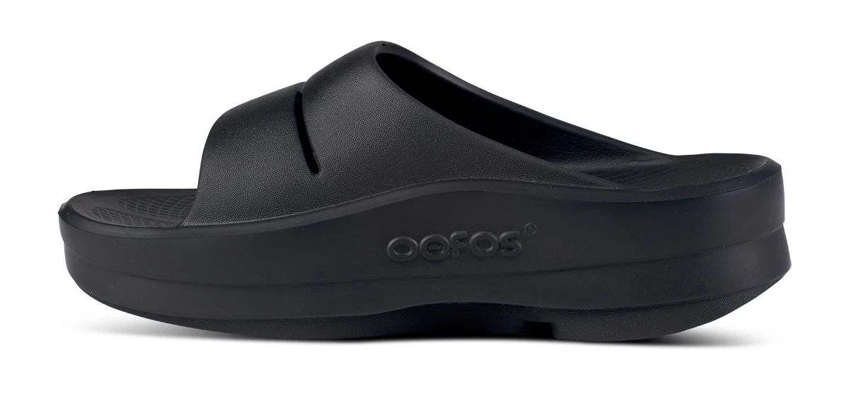 Women's OOmega OOahh Slide - Black - Image 6
