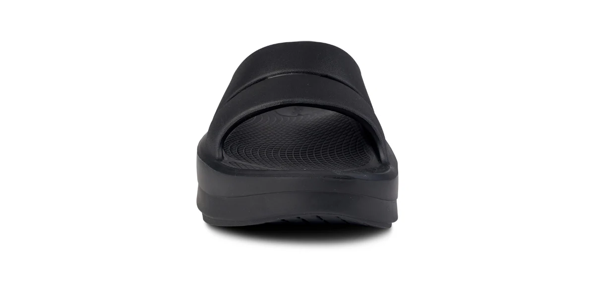 Women's OOmega OOahh Slide - Black - Image 8