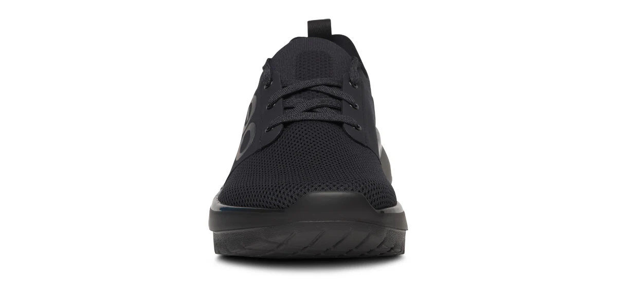 Women's OOmy Stride Shoe - Black/Black - Image 3