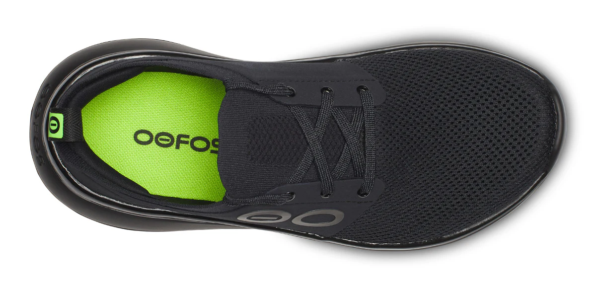 Women's OOmy Stride Shoe - Black/Black - Image 6