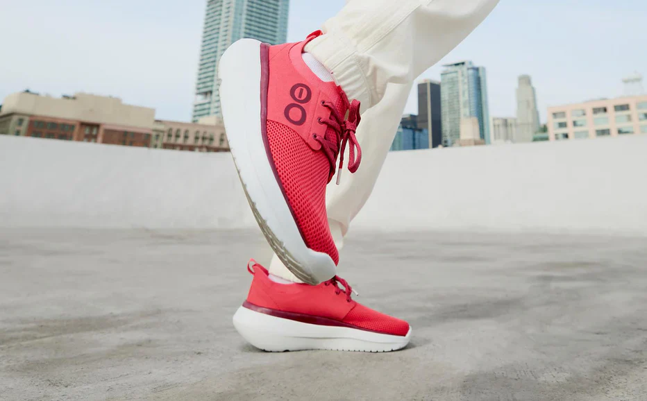 Women's OOmy Stride Shoe - Neon Berry - Image 3