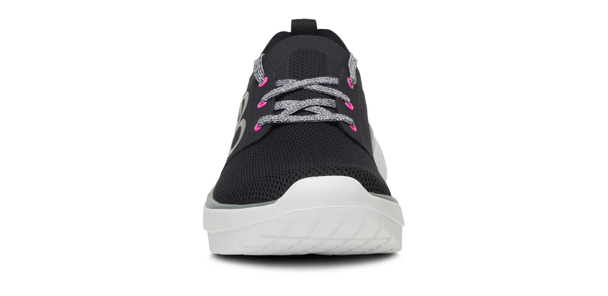Women's OOmy Stride Shoe - White/Black - Image 5