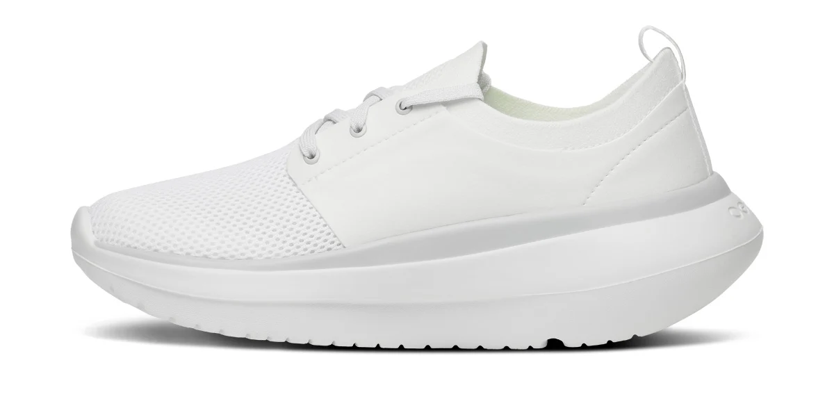 Women's OOmy Stride Shoe - White/White - Image 5