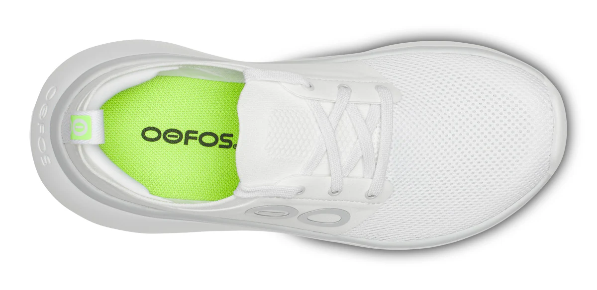 Women's OOmy Stride Shoe - White/White - Image 8